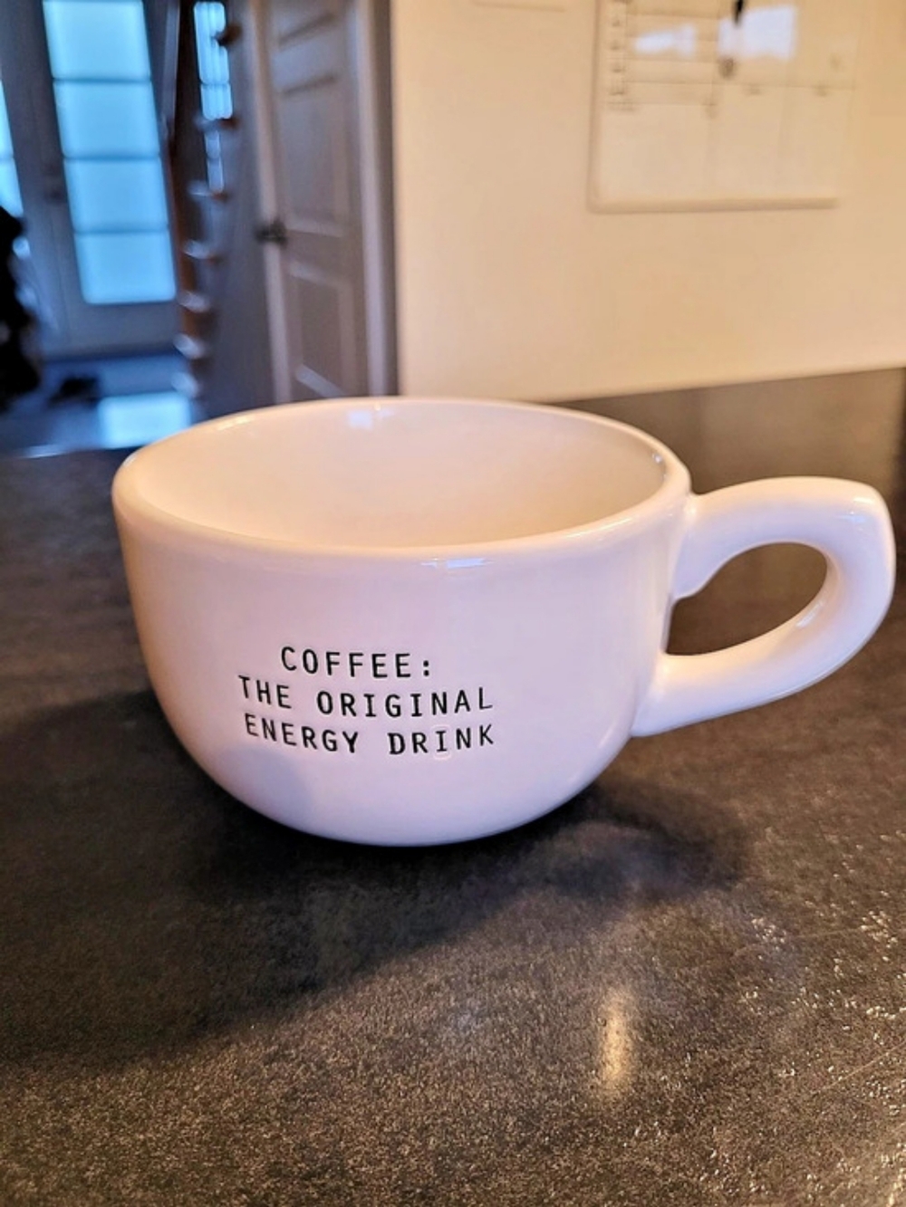 🎁 Free with purchase of $25+ / Coffee The Original Energy Drink Mug White